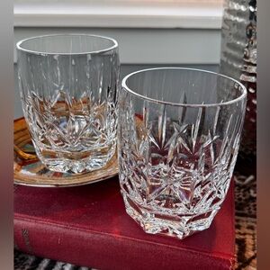 Waterford Crystal Westhampton Double Old Fashioned Glasses-Discontinued/Vintage